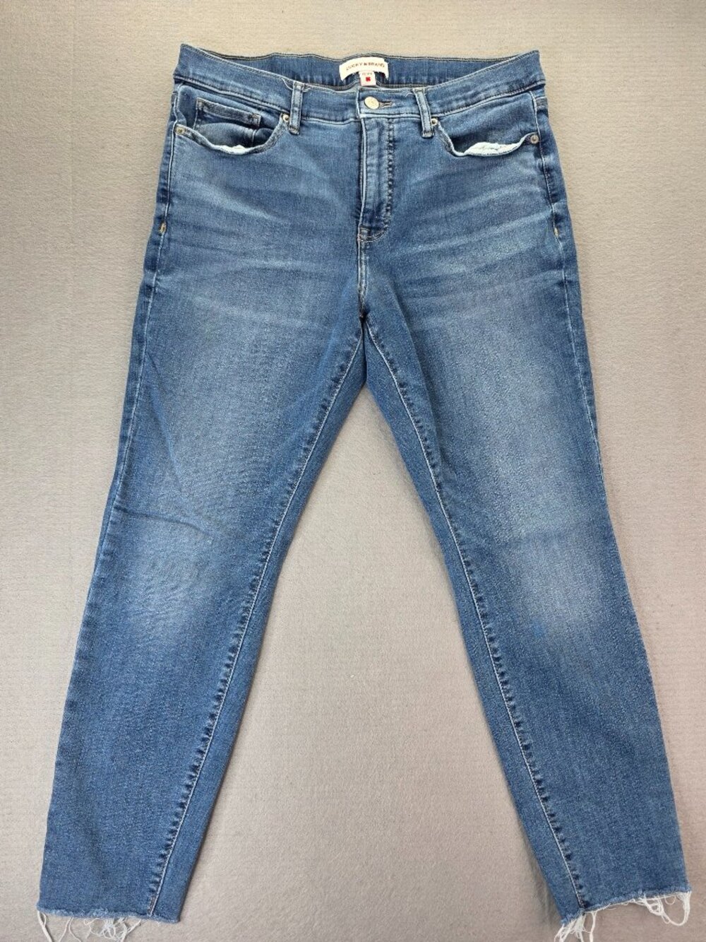 Lucky Brand Ava Skinny Mid Rise Jeans 12/31